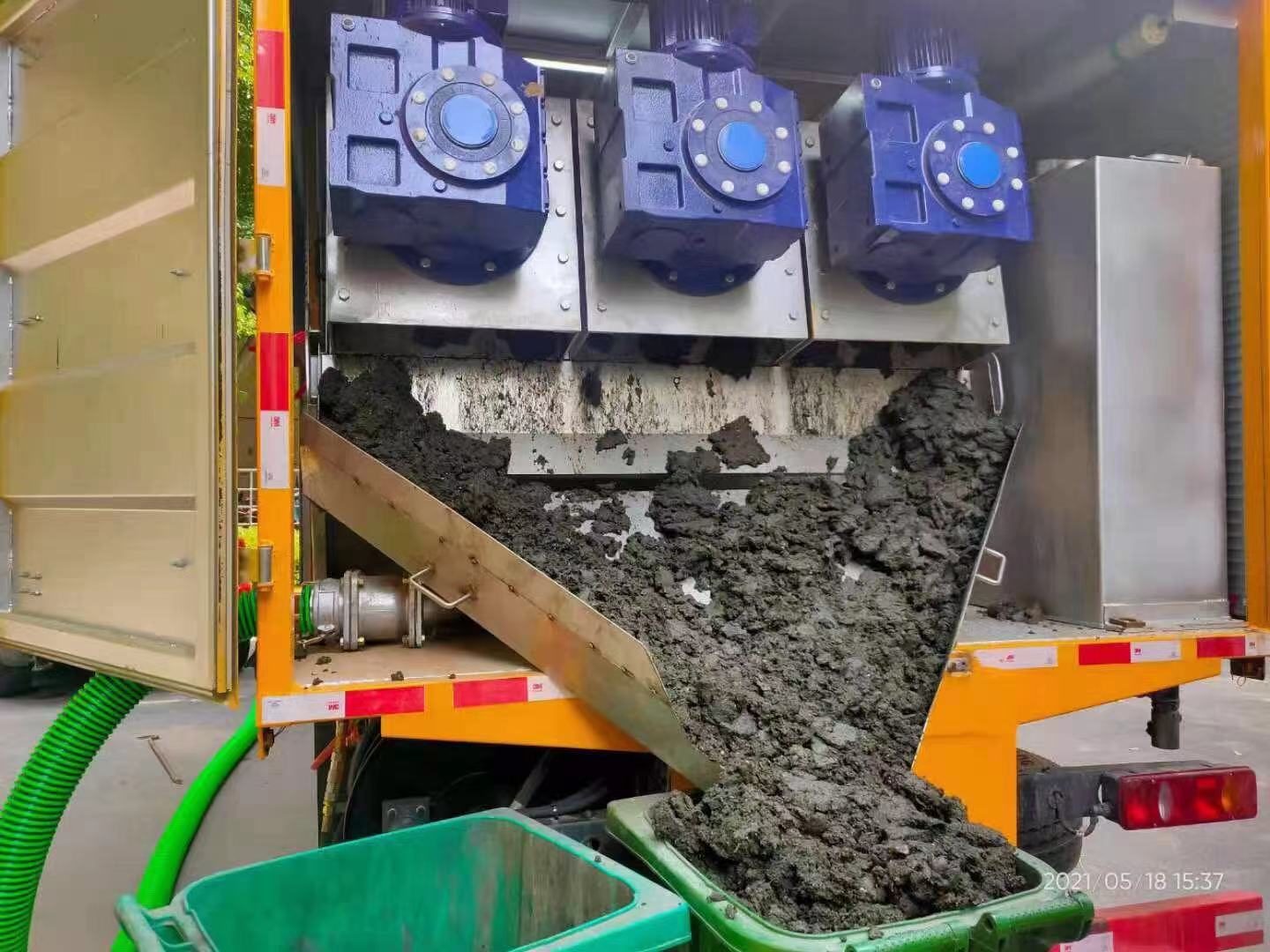 塔什库尔干化粪池清掏城市维护站-泥浆净化干湿分离处理